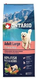 Ontario granuly Adult Large ryba a ryža 12 kg