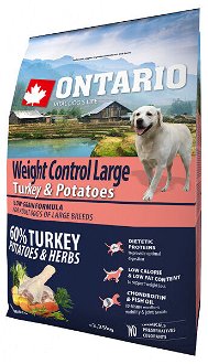 Ontario granuly Large Weight control morka a zemiaky 2,25 kg