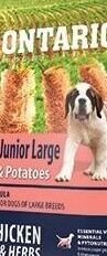 Ontario granuly Puppy & Junior Large kura a zemiaky 12 kg 5