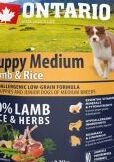 Ontario granuly Puppy Medium jahňa a ryža 0,75 kg 5