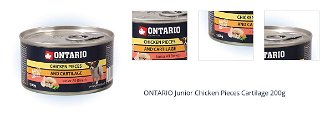ONTARIO Junior Chicken Pieces Cartilage 200g 1