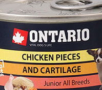 ONTARIO Junior Chicken Pieces Cartilage 200g 5