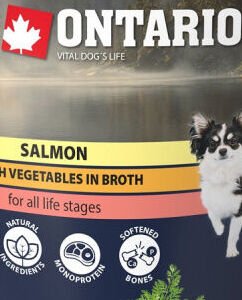 Ontario kapsička losos zelenina vo vývare 300 g 5