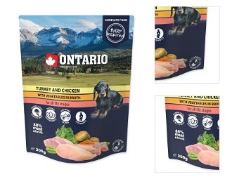 Ontario kapsička morka a kura vo vývare 300 g 3