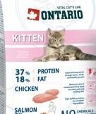 ONTARIO Kitten granuly pre mačiatka 0,4 kg 5