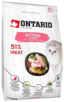 Ontario Kitten kura 0,4 kg 2