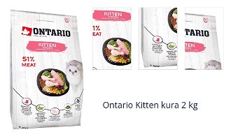 Ontario Kitten kura 2 kg 1