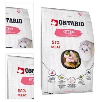 Ontario Kitten kura 6,5kg 4