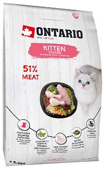 Ontario Kitten kura 6,5kg 2
