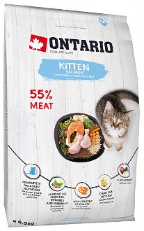 Ontario Kitten losos 6,5kg 2