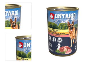 Ontario konzerva mleté hovädzie s príchuťou bylín 400g 4