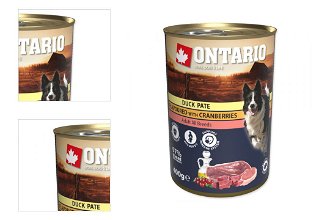 Ontario konzerva mleté kačacie mäso s príchuťou brusníc 400g 4