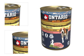 Ontario konzerva mleté teľacie s príchuťou bylín 800g 4