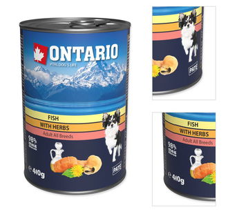 ONTARIO konz.Mini MULTI FISH and Salmon Oil 400g 3