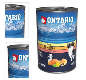 ONTARIO konz.Mini MULTI FISH and Salmon Oil 400g 4