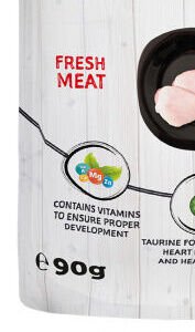 Ontario mäsová pasta pre mačky kura 90 g 8