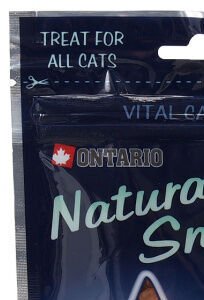 ONTARIO Natural Meat Cat Dry Chicken Jerky 70g 6