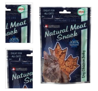 ONTARIO Natural Meat Cat Dry Chicken Jerky 70g 4