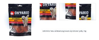 ONTARIO Natural Meat Dog Snack Dry Chicken Jerky 70g 1