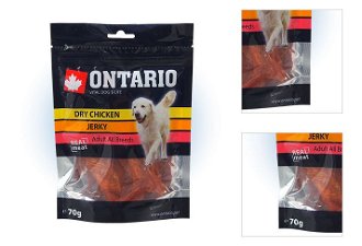 ONTARIO Natural Meat Dog Snack Dry Chicken Jerky 70g 3