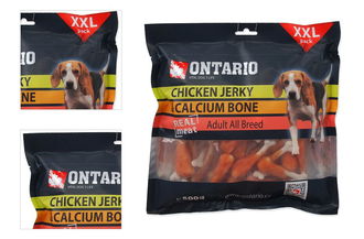 ONTARIO Snack Chicken Jerky Calcium Bone 500 g 4