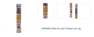 ONTARIO Stick for cats Turkey Liver 5g 1