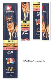 ONTARIO Stick for dogs beef 15g 1