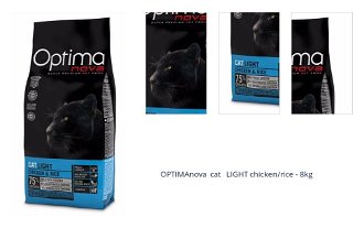OPTIMAnova  cat   LIGHT chicken/rice - 8kg 1