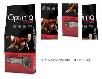 OPTIMAnova dog ADULT ACTIVE - 12kg 1