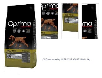 OPTIMAnova dog  DIGESTIVE ADULT MINI - 2kg 1