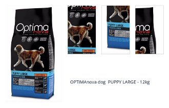 OPTIMAnova dog  PUPPY LARGE - 12kg 1