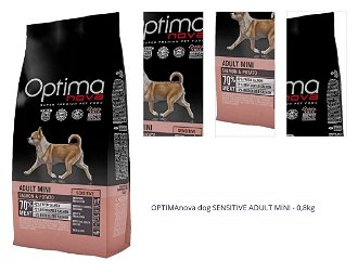 OPTIMAnova dog SENSITIVE ADULT MINI - 0,8kg 1