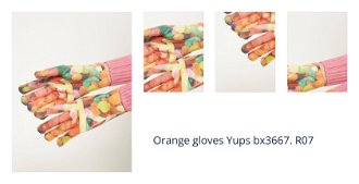 Orange gloves Yups bx3667. R07 1