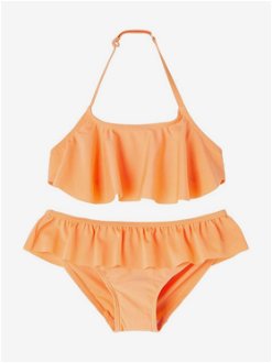 Oranžové dievčenské dvojdielne plavky name it Fini