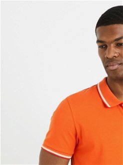 Oranžové pánske polo tričko Celio Decolrayeb 6