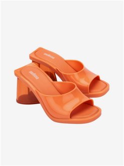 Oranžové papuče na podpätku Melissa Candy 2