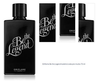 Oriflame Be the Legend toaletná voda pre mužov 75 ml 1