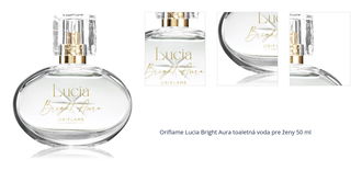 Oriflame Lucia Bright Aura toaletná voda pre ženy 50 ml 1