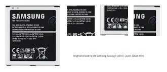 Originálna batéria pre Samsung Galaxy J3 (2016) - J320F, (2600 mAh) 1