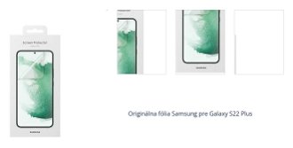 Originálna fólia Samsung pre Galaxy S22 Plus 1
