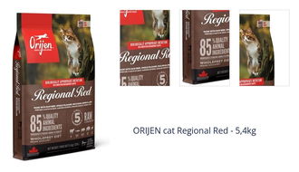 ORIJEN cat Regional Red - 5,4kg 1