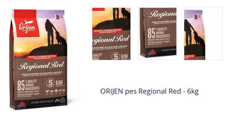 Orijen Dog Regional Red - 6kg 1