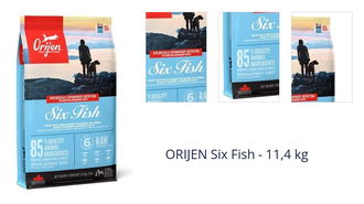 Orijen Dog Six Fish - 11,4 kg 1