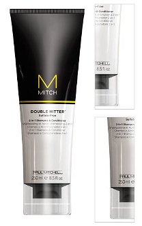 Ošetrujúci šampón a starostlivosť Paul Mitchell Mitch Double Hitter - 250 ml (330112) + DARČEK ZADARMO 3