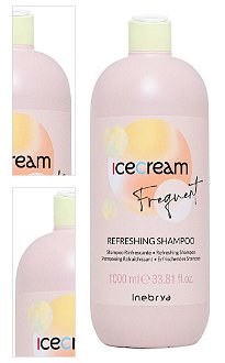 Osviežujúci šampón s výťažkom z mäty Inebrya Ice Cream Frequent Refreshing Shampoo - 1000 ml (771026375) + darček zadarmo 4