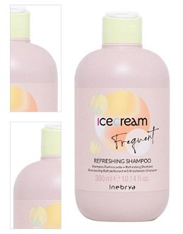 Osviežujúci šampón s výťažkom z mäty Inebrya Ice Cream Frequent Refreshing Shampoo - 300 ml (771026374) + darček zadarmo 4