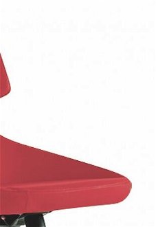 Otočná stolička na kolieskach colorato - červená 7