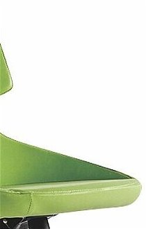 Otočná stolička na kolieskach colorato - zelená 7