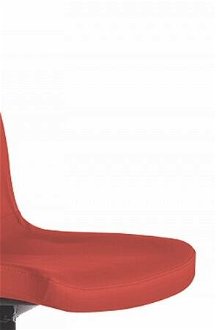 Otočná stolička na kolieskach common - červená 7