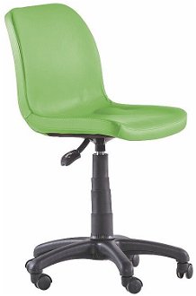 Otočná stolička na kolieskach common - zelená 2